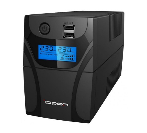 Источник бесперебойного питания Ippon Back Power Pro II Euro 850 480Вт 850ВА черный Источник бесперебойного питания Ippon Back Power Pro II Euro 850 480Вт 850ВА черный
