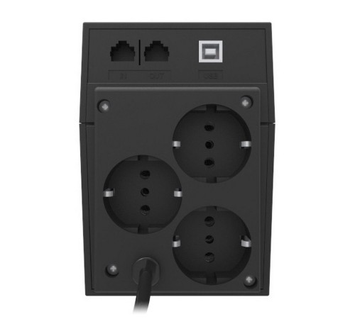 Источник бесперебойного питания Powercom RPT-800AP EURO USB 480Вт 800ВА