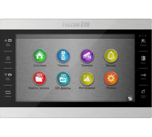 Видеодомофон Falcon Eye Atlas Plus HD черный Видеодомофон Falcon Eye Atlas Plus HD черный