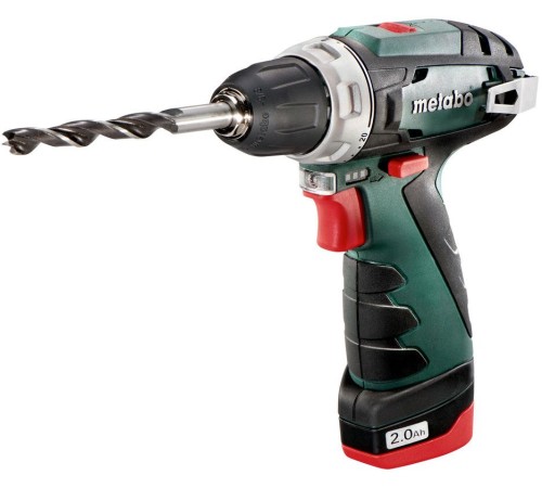 Metabo PowerMaxx BS Безударная дрель-шуруповерт [600984000] { 10.8В 2х2.0,LC40,патр,коробк }