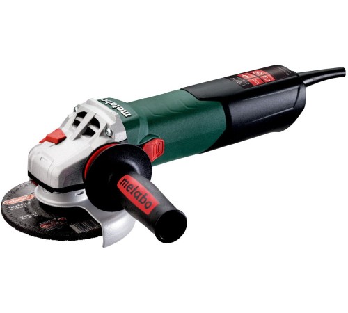 Углошлифовальная машина Metabo WEV 17-125 Quick 1700Вт 11000об/мин рез.шпин.:M14 d=125мм (600516000) Углошлифовальная машина Metabo WEV 17-125 Quick 1700Вт 11000об/мин рез.шпин.:M14 d=125мм (600516000)