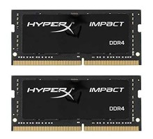 32GB Kingston DDR4 3200 SoDimm FURY Impact Gaming Memory KF432S20IBK2/32 Non-ECC, CL20, 1.2V, 2Gx8, RTL