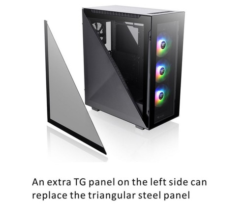 Корпус Thermaltake Divider 500 TG черный без БП ATX 3x120mm 3x140mm 2xUSB3.0 audio bott PSU Корпус Thermaltake Divider 500 TG черный без БП ATX 3x120mm 3x140mm 2xUSB3.0 audio bott PSU