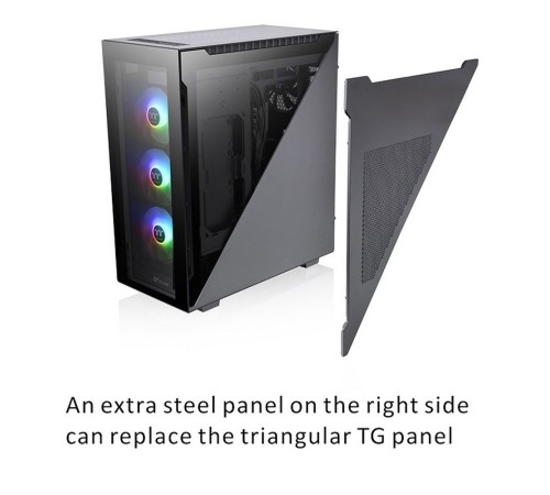 Корпус Thermaltake Divider 500 TG черный без БП ATX 3x120mm 3x140mm 2xUSB3.0 audio bott PSU Корпус Thermaltake Divider 500 TG черный без БП ATX 3x120mm 3x140mm 2xUSB3.0 audio bott PSU