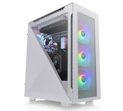 Divider 500 TG Snow ARGB CA-1T4-00M6WN-01 White/Win/SPCC/Tempered Glass*4/120mm ARGB Fan*3/120mm Standard Fan*1 (527897)