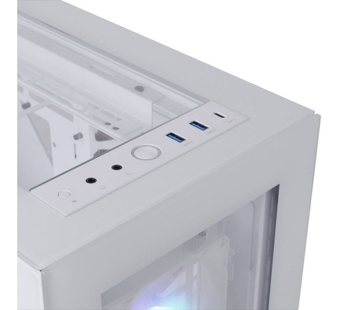 Divider 500 TG Snow ARGB CA-1T4-00M6WN-01 White/Win/SPCC/Tempered Glass*4/120mm ARGB Fan*3/120mm Standard Fan*1 (527897)