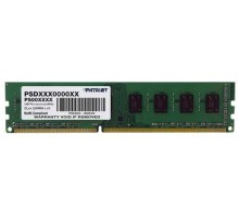 Память DDR3L 4Gb 1600MHz Patriot PSD34G1600L81 RTL PC3-12800 CL11 DIMM 240-pin 1.35В single rank
