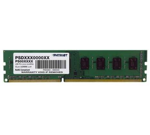 Память DDR3L 4Gb 1600MHz Patriot PSD34G1600L81 RTL PC3-12800 CL11 DIMM 240-pin 1.35В single rank