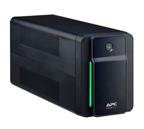 Источник бесперебойного питания Back-UPS 950 ВА, 520 Вт, линейно-интерактивный, автоматическое регулирование напряжения, 140-300 В, USB, (4) Schuko CEE 7 розеток батарейное резервирование, входной не отключаемый кабель 1,2 м, размеры (В x Ш x Г) 160 x 120