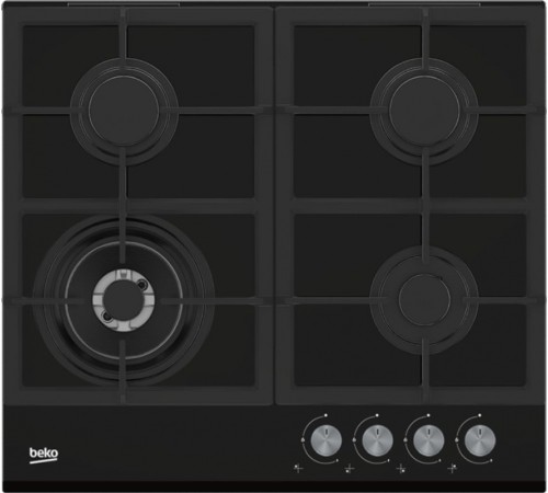 Газовая варочная поверхность Beko HILW64235S черный Газовая варочная поверхность Beko HILW64235S черный