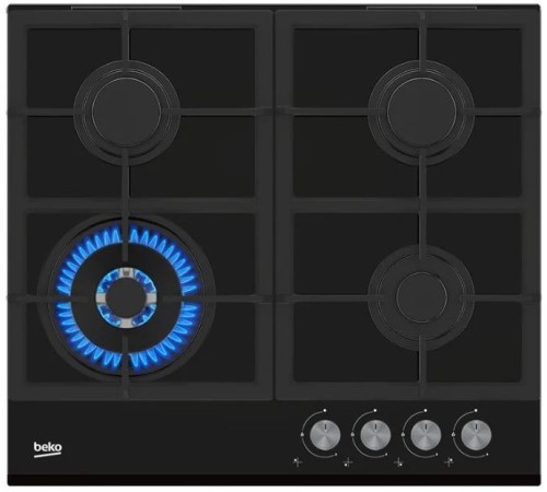 Газовая варочная поверхность Beko HILW64235S черный Газовая варочная поверхность Beko HILW64235S черный