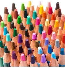 Карандаши цветные Deli 6566 липа 36цв. цветной корпус мет.кор.