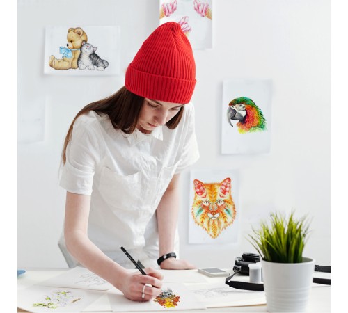 Карандаши цветные Deli 6565 липа 24цв. цветной корпус мет.кор.