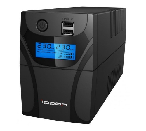 Источник бесперебойного питания Ippon Back Power Pro II 600 360Вт 600ВА черный Источник бесперебойного питания Ippon Back Power Pro II 600 360Вт 600ВА черный