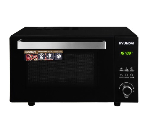 Микроволновая Печь Hyundai HYM-D2073 23л. 800Вт черный/Хром