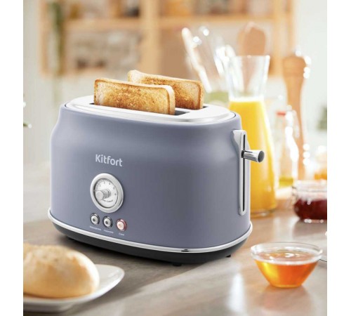 Тостер Kitfort KT-2038-3 685Вт серый Тостер Kitfort KT-2038-3 685Вт серый
