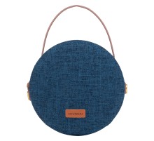 Колонка порт. Hyundai H-PAC520 синий 8W 1.0 BT/3.5Jack 10м 2200mAh