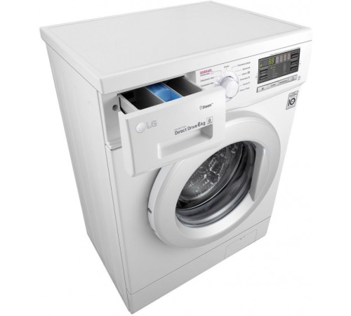 Стиральная машина LG F1296NDS0 класс: A загр.фронтальная макс.:6кг белый