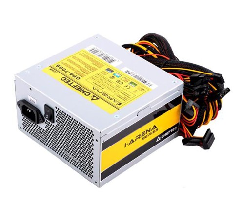 Блок питания Chieftec PSU GPA-700S 700W ATX2.3 APFC Bulk 12cm Fan Active PFC 20+4p; 4p; 6+2p; 3xSATA; 2*Molex+FDD (GPA-700S)
