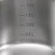 Ковш Rondell Flamme RDS-026, 1.3л, 16см, с крышкой, стальной