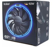 PCCooler E126M PRO Кулер S775/115X/AM2/2+/AM3/3+/AM4/FM1/FM2/2+ (48 шт/кор, TDP 92W, вент-р 120мм с PWM, FIXED COLOR FAN, 1000-1800RPM, 29.8dBa) Retail Color Box (111788)