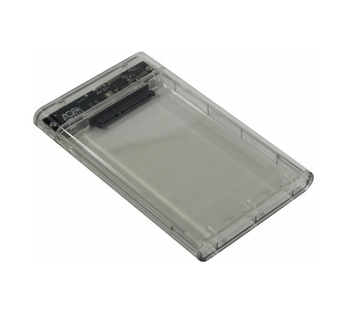 USB 3.0 Внешний корпус 2.5" SATAIII HDD/SSD AgeStar 3UB2P4 (TRANSPARENCY) пластик, прозрачный {50} (672691) USB 3.0 Внешний корпус 2.5" SATAIII HDD/SSD AgeStar 3UB2P4 (TRANSPARENCY) пластик, прозрачный {50} (672691)