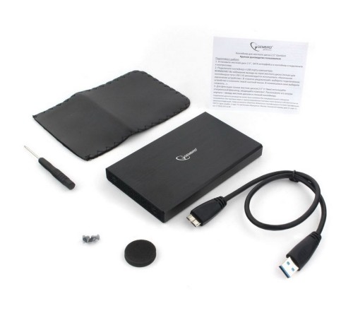 Внешний корпус 2.5" Gembird EE2-U3S-55, чёрный, USB 3.0, SATA, алюминий Gembird {50} (795069) Внешний корпус 2.5" Gembird EE2-U3S-55, чёрный, USB 3.0, SATA, алюминий Gembird {50} (795069)