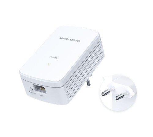 Комплект гигабитных адаптеров Powerline Mercusys MP500 KIT Комплект гигабитных адаптеров Powerline Mercusys MP500 KIT