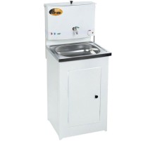 Умывальник дачный Вихрь 74/4/1 1300Вт 17л металл белый