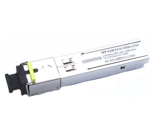 Трансивер OSNOVO SFP-S1SC13-G-1550-1310-I