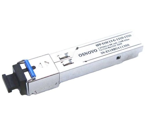 Трансивер OSNOVO SFP-S1SC13-G-1310-1550