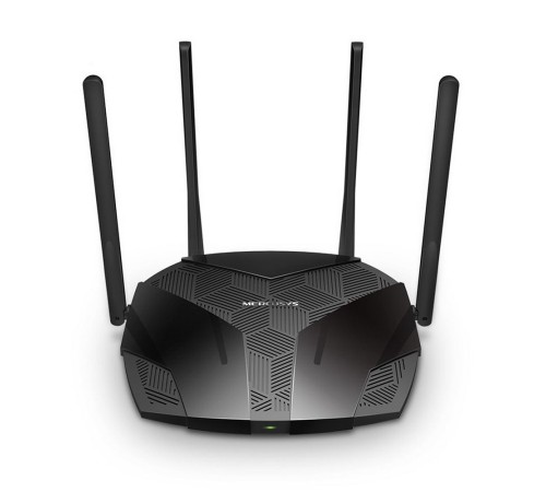 MERCUSYS AX3000 Двухдиапазонный Wi-Fi 6 роутер, до 574 Мбит/с на 2,4 ГГц + до 2402 Мбит/с на 5 ГГц, 4 фиксированные внешние антенны, 3 гигабитных порта LAN, 1 гигабитный порт WAN (MR80X) MERCUSYS AX3000 Двухдиапазонный Wi-Fi 6 роутер, до 574 Мбит/с на 2,4 ГГц + до 2402 Мбит/с на 5 ГГц, 4 фиксированные внешние антенны, 3 гигабитных порта LAN, 1 гигабитный порт WAN (MR80X)