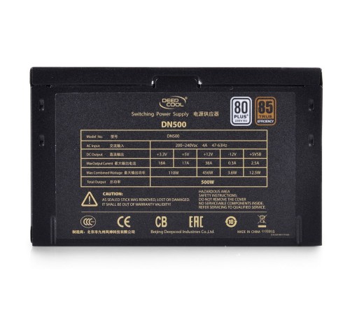 Блок питания Deepcool 500Вт [GP-BZ-DN500]