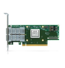 MCX653106A-HDAT ConnectX-6 VPI adapter card, HDR IB (200Gb/s) and 200GbE, dual-port QSFP56, PCIe4.0 x16, tall bracket