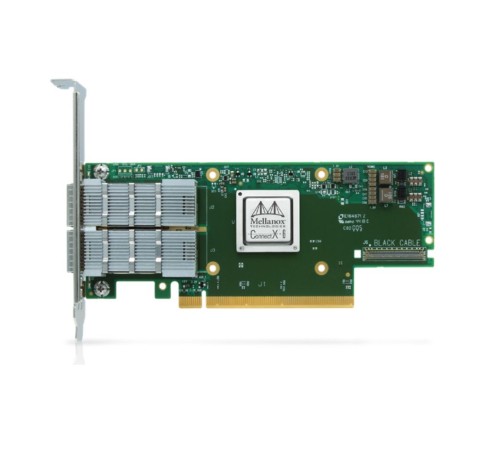 MCX653106A-HDAT ConnectX-6 VPI adapter card, HDR IB (200Gb/s) and 200GbE, dual-port QSFP56, PCIe4.0 x16, tall bracket MCX653106A-HDAT ConnectX-6 VPI adapter card, HDR IB (200Gb/s) and 200GbE, dual-port QSFP56, PCIe4.0 x16, tall bracket