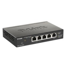 Коммутатор D-Link DGS-1100-05PDV2/A1A, L2 Smart Switch with 4 10/100/1000Base-T ports and 1 10/100/1000Base-T PD port(2 PoE ports 802.3af (15,4 W), PoE Budget 18W from 802.3at / 8W from 802.3af).2K Mac address, (DGS-1100-05PDV2/A1A)