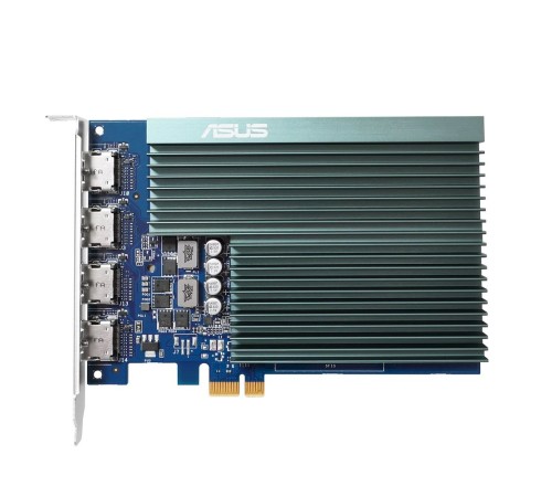 Видеокарта Asus PCI-E GT730-4H-SL-2GD5 NVIDIA GeForce GT 730 2048Mb 128 DDR5 700/1100 DVIx1 HDMIx1 CRTx1 HDCP Ret Видеокарта Asus PCI-E GT730-4H-SL-2GD5 NVIDIA GeForce GT 730 2048Mb 128 DDR5 700/1100 DVIx1 HDMIx1 CRTx1 HDCP Ret