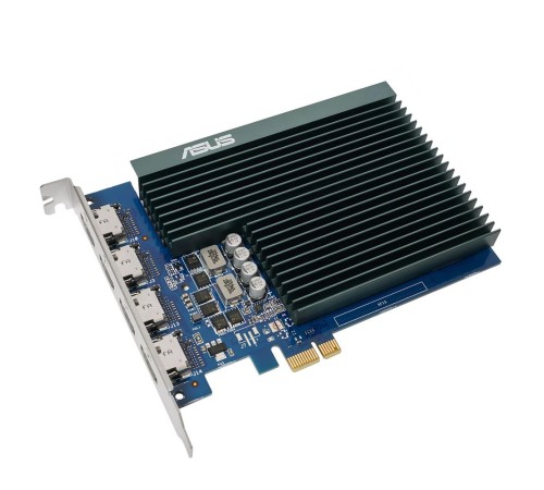 Видеокарта Asus PCI-E GT730-4H-SL-2GD5 NVIDIA GeForce GT 730 2048Mb 128 DDR5 700/1100 DVIx1 HDMIx1 CRTx1 HDCP Ret Видеокарта Asus PCI-E GT730-4H-SL-2GD5 NVIDIA GeForce GT 730 2048Mb 128 DDR5 700/1100 DVIx1 HDMIx1 CRTx1 HDCP Ret