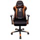 GP-AGC300 V2 Кресло игровое компьютерное AGC300/G.CHAIR B+ORG/PU SPONGE