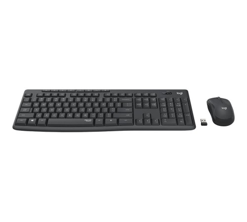 Клавиатура + мышь Logitech MK295 Silent Wireless Combo клав:черный мышь:черный USB беспроводная Клавиатура + мышь Logitech MK295 Silent Wireless Combo клав:черный мышь:черный USB беспроводная