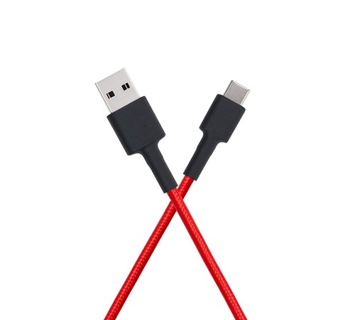 Кабель Xiaomi Mi Braided SJV4110GL USB A(m) USB Type-C (m) 1м красный Кабель Xiaomi Mi Braided SJV4110GL USB A(m) USB Type-C (m) 1м красный