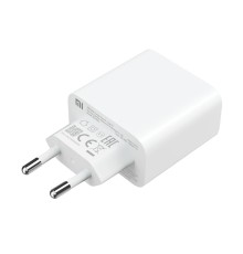 Сетевое зар./устр. Xiaomi Mi 33w Wall Charger 3A (PD) USB-C/USB-A универсальное белый (BHR4996GL)