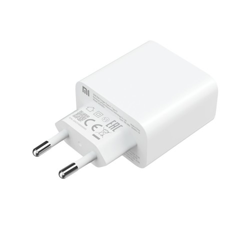 Сетевое зар./устр. Xiaomi Mi 33w Wall Charger 3A (PD) USB-C/USB-A универсальное белый (BHR4996GL)