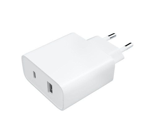 Сетевое зар./устр. Xiaomi Mi 33w Wall Charger 3A (PD) USB-C/USB-A универсальное белый (BHR4996GL)