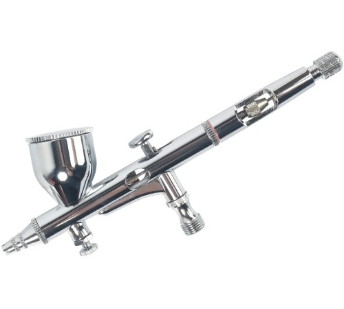 Аэрограф Patriot AB 400 9л/мин соп.:0.2мм бак:0.09л серебристый