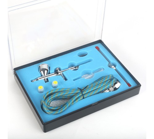 Аэрограф Patriot AB 400 9л/мин соп.:0.2мм бак:0.09л серебристый