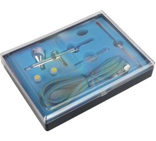 Аэрограф Patriot AB 400 9л/мин соп.:0.2мм бак:0.09л серебристый