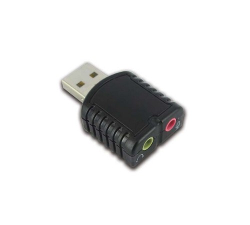 Звуковая карта FG-UAU02D-1AB-BU01 Tiny USB Stereo Sound Adapter (24bit 96kHz), SSS1700 black case, Bulk packing Звуковая карта FG-UAU02D-1AB-BU01 Tiny USB Stereo Sound Adapter (24bit 96kHz), SSS1700 black case, Bulk packing