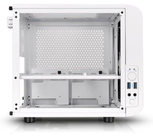 Корпус Thermaltake Core V1 Snow белый без БП miniITX 1x200mm 2xUSB3.0 audio bott PSU