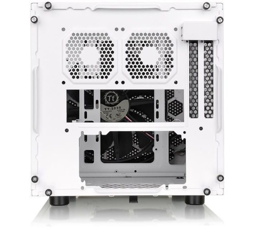 Корпус Thermaltake Core V1 Snow белый без БП miniITX 1x200mm 2xUSB3.0 audio bott PSU